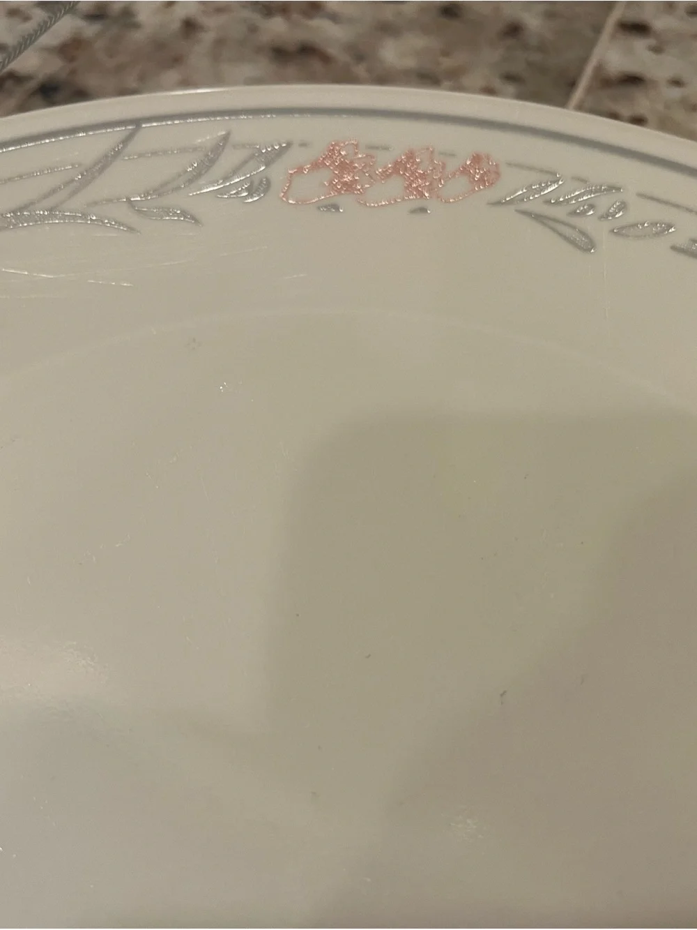 Vintage Corelle dinnerware rose/tulip rose/peach tulip - 32 pieces